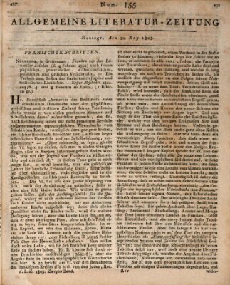 Allgemeine Literatur-Zeitung (Literarisches Zentralblatt für Deutschland) Montag 30. Mai 1803