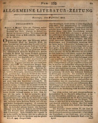 Allgemeine Literatur-Zeitung (Literarisches Zentralblatt für Deutschland) Montag 6. Juni 1803