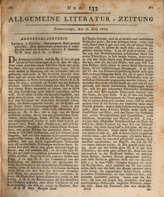 Allgemeine Literatur-Zeitung (Literarisches Zentralblatt für Deutschland) Donnerstag 16. Mai 1805