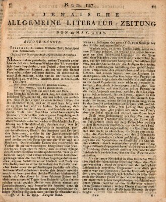 Jenaische allgemeine Literatur-Zeitung vom Jahre ... Mittwoch 29. Mai 1805