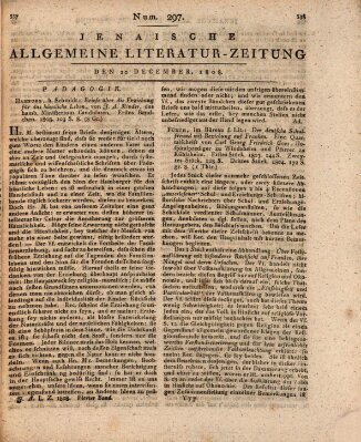 Jenaische allgemeine Literatur-Zeitung vom Jahre ... Dienstag 20. Dezember 1808