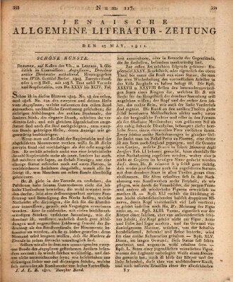 Jenaische allgemeine Literatur-Zeitung vom Jahre ... Donnerstag 23. Mai 1811