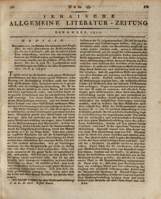 Jenaische allgemeine Literatur-Zeitung vom Jahre ... Freitag 6. März 1812