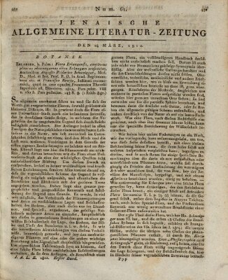 Jenaische allgemeine Literatur-Zeitung vom Jahre ... Dienstag 24. März 1812