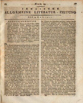 Jenaische allgemeine Literatur-Zeitung vom Jahre ... Montag 18. Mai 1812