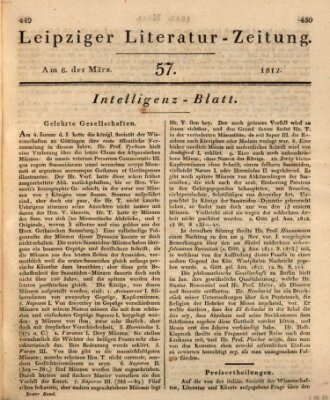 Leipziger Literaturzeitung Freitag 6. März 1812