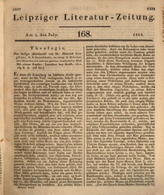 Leipziger Literaturzeitung Freitag 2. Juli 1813