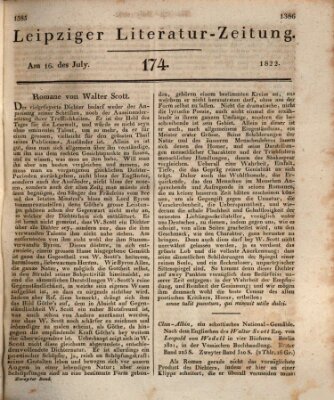 Leipziger Literaturzeitung Dienstag 16. Juli 1822