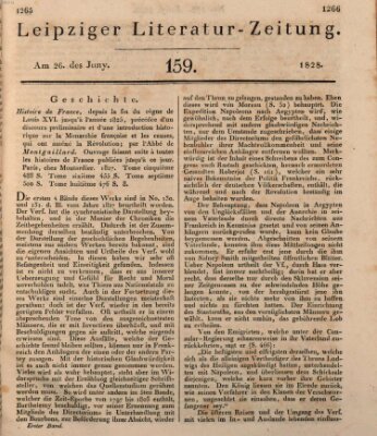 Leipziger Literaturzeitung Donnerstag 26. Juni 1828