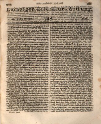 Leipziger Literaturzeitung Freitag 9. Oktober 1829