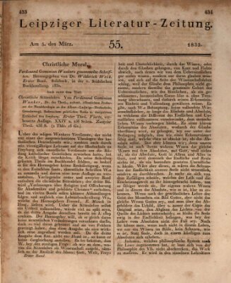 Leipziger Literaturzeitung Montag 5. März 1832