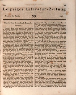 Leipziger Literaturzeitung Dienstag 24. April 1832