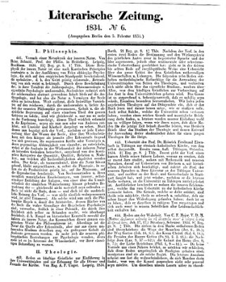 Literarische Zeitung Mittwoch 5. Februar 1834