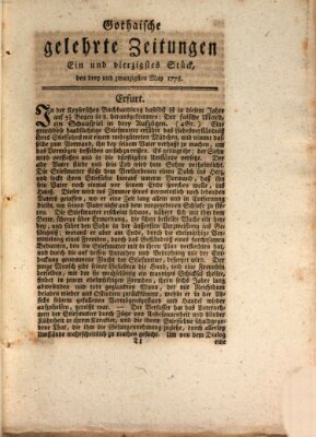 Gothaische gelehrte Zeitungen Samstag 23. Mai 1778