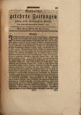 Gothaische gelehrte Zeitungen Samstag 29. Juni 1782