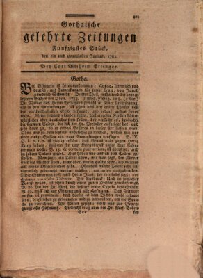 Gothaische gelehrte Zeitungen Samstag 21. Juni 1783