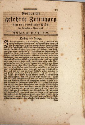 Gothaische gelehrte Zeitungen Samstag 13. Mai 1786