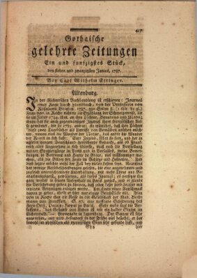 Gothaische gelehrte Zeitungen Mittwoch 27. Juni 1787