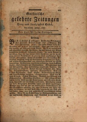 Gothaische gelehrte Zeitungen Montag 4. Juni 1787