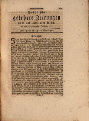 Gothaische gelehrte Zeitungen Mittwoch 24. Oktober 1787