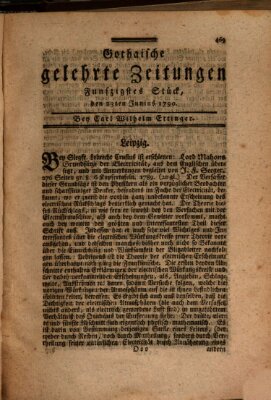 Gothaische gelehrte Zeitungen Mittwoch 23. Juni 1790