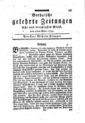 Gothaische gelehrte Zeitungen Samstag 9. Mai 1795