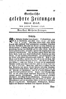 Gothaische gelehrte Zeitungen Samstag 30. Januar 1796