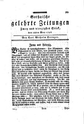 Gothaische gelehrte Zeitungen Samstag 28. Mai 1796