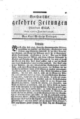 Gothaische gelehrte Zeitungen Mittwoch 18. Januar 1797