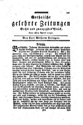 Gothaische gelehrte Zeitungen Samstag 1. April 1797