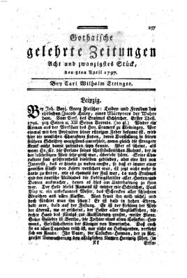 Gothaische gelehrte Zeitungen Samstag 8. April 1797