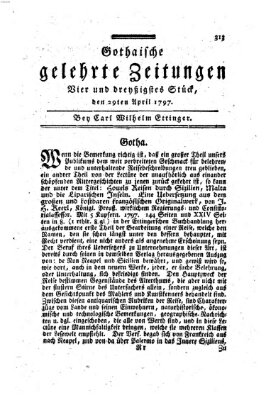 Gothaische gelehrte Zeitungen Samstag 29. April 1797