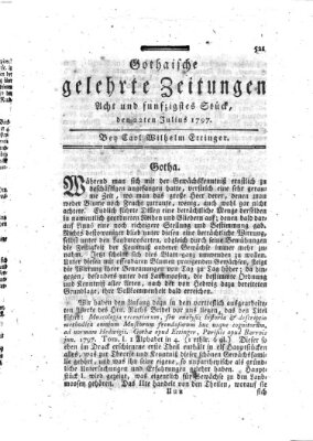 Gothaische gelehrte Zeitungen Samstag 22. Juli 1797