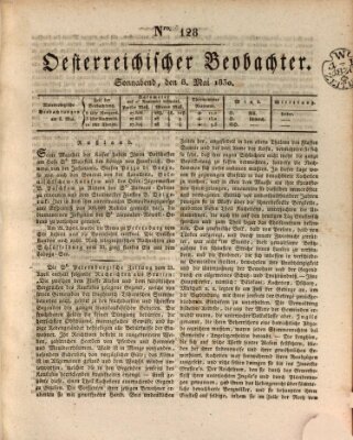 Der Oesterreichische Beobachter Samstag 8. Mai 1830