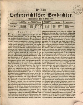 Der Oesterreichische Beobachter Samstag 7. Mai 1836