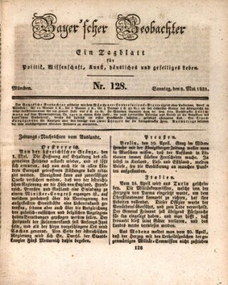 Bayer'scher Beobachter Sonntag 8. Mai 1831