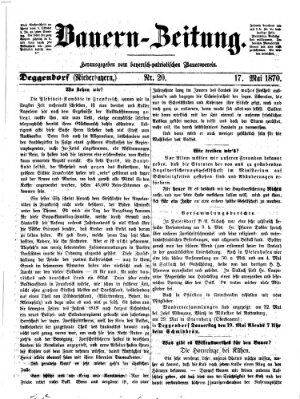 Bauern-Zeitung Dienstag 17. Mai 1870