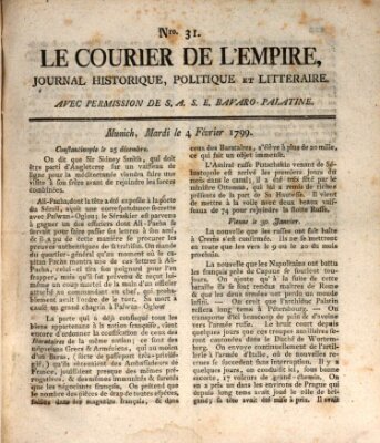 Le courier de l'Empire Montag 4. Februar 1799