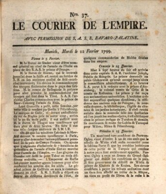 Le courier de l'Empire Dienstag 12. Februar 1799