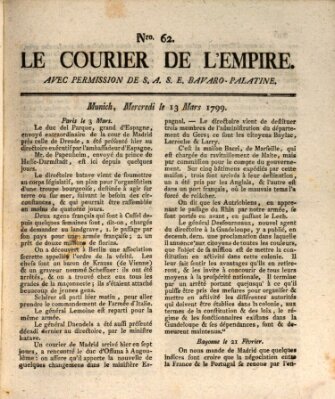 Le courier de l'Empire Mittwoch 13. März 1799