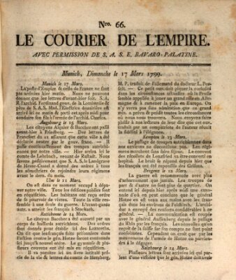 Le courier de l'Empire Sonntag 17. März 1799