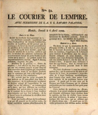 Le courier de l'Empire Samstag 6. April 1799