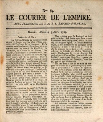 Le courier de l'Empire Dienstag 9. April 1799