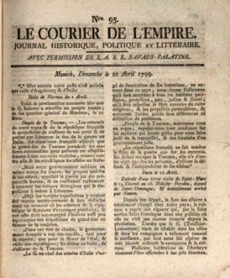 Le courier de l'Empire Sonntag 21. April 1799