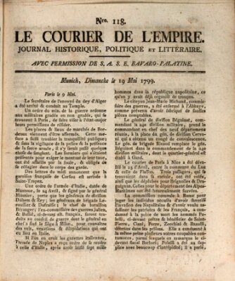 Le courier de l'Empire Sonntag 19. Mai 1799