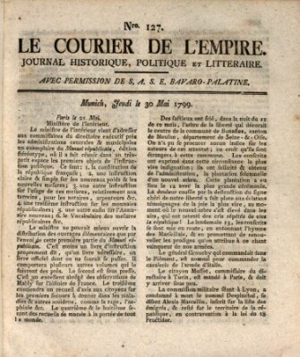 Le courier de l'Empire Donnerstag 30. Mai 1799