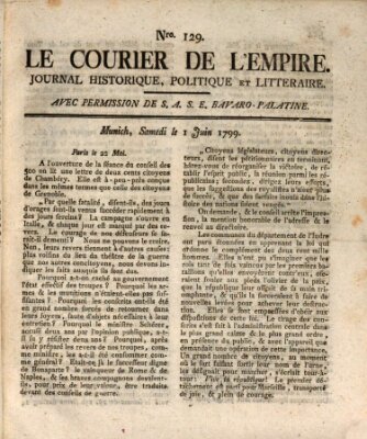 Le courier de l'Empire Samstag 1. Juni 1799