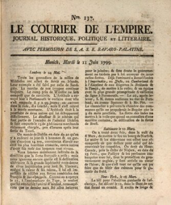 Le courier de l'Empire Dienstag 11. Juni 1799