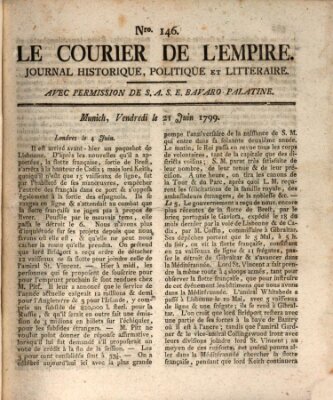 Le courier de l'Empire Freitag 21. Juni 1799