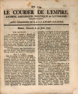 Le courier de l'Empire Sonntag 30. Juni 1799